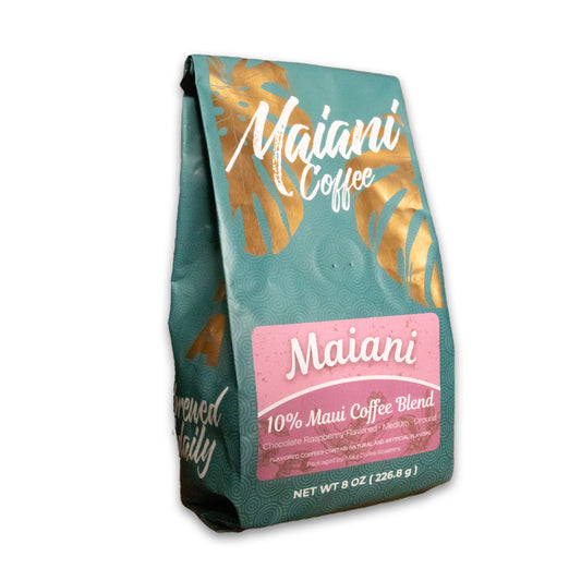 Maiani Chocolate Raspberry 10% Maui Coffee