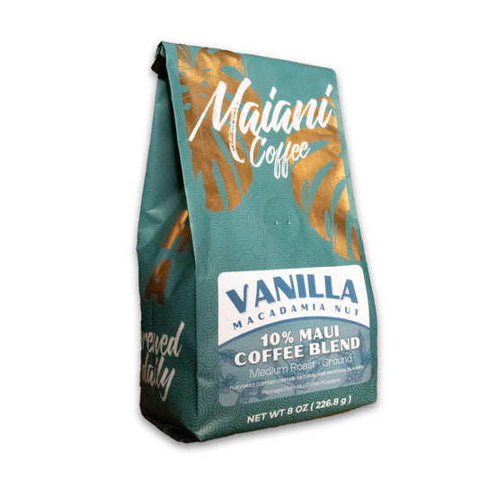 Maiani Vanilla Macadamia Nut 10% Maui Coffee